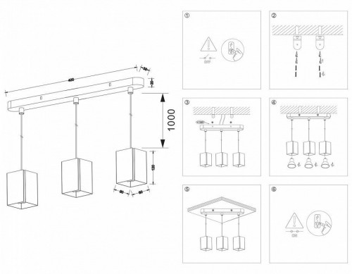 Подвесной светильник Ambrella light Techno Spot Techno TN5138