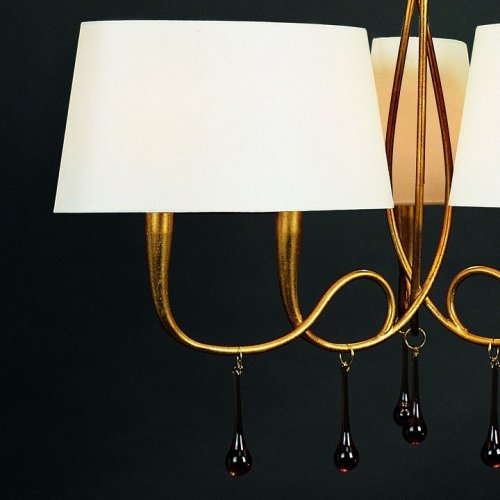 Подвесная люстра Mantra Paola Painted Gold 3540 Подвесная люстра Mantra Paola Painted Gold 3540