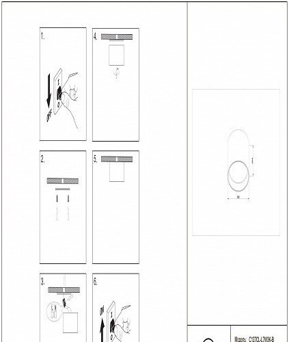 Накладной светильник Maytoni Technical Glare C127CL-L7W3K-B