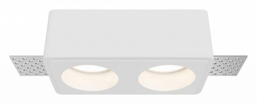 Точечный светильник Maytoni Gyps Modern DL123-GU10-02-W