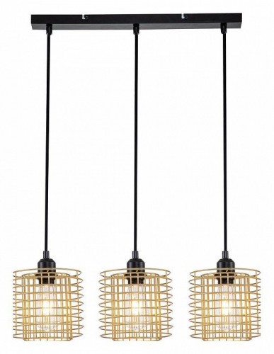 Подвесной светильник Escada Grid 10190/3S Gold