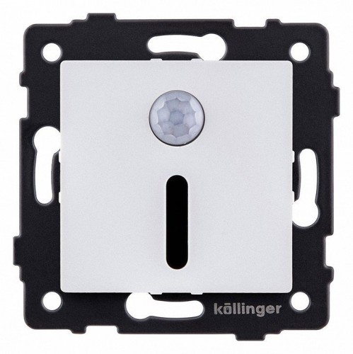 Заглушка для поста с подсветкой, без рамки Kollinger  REA-045WH