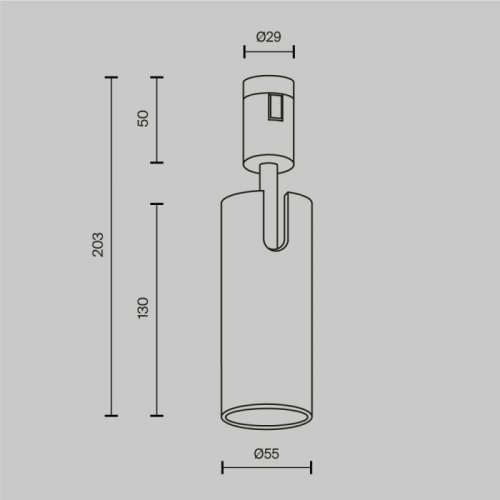 Трековый светильник Focus Led TR144-1-12W4K-W-PT Трековый светильник Focus Led TR144-1-12W4K-W-PT