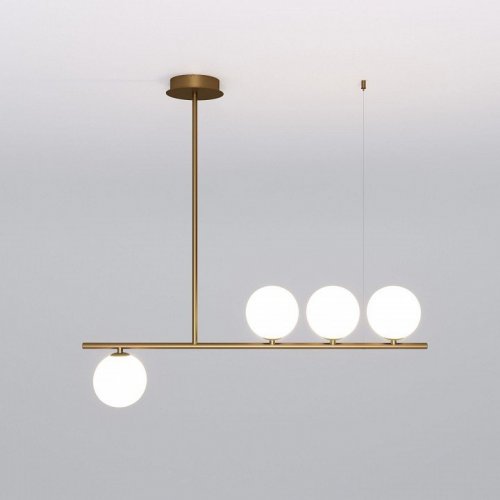 Подвесная люстра Eurosvet Fredo 70136/4 латунь Подвесная люстра Eurosvet Fredo 70136/4 латунь