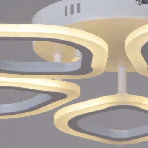 Потолочная светодиодная люстра Reluce 02301-0.3-05 WH Потолочная светодиодная люстра Reluce 02301-0.3-05 WH