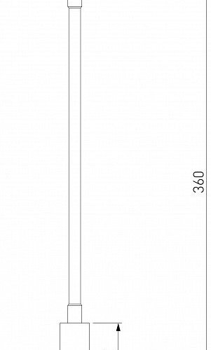 Светильник на штанге Elektrostandard Slim Magnetic a064488