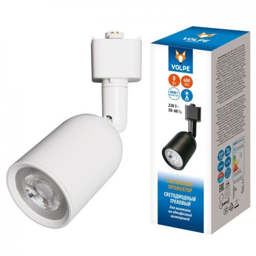 Трековый светильник Volpe ULB-Q292 ULB-Q292 8W/4000K WHITE
