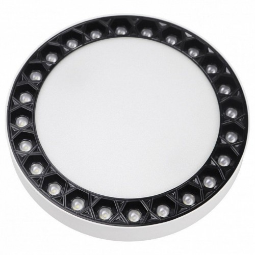 Потолочный светодиодный светильник iLedex Mercury 5552-24W-D165-3/4K-WH+BK