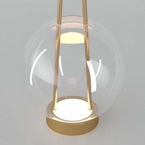 Интерьерная настольная лампа Eurosvet Frasco 80507/1 латунь