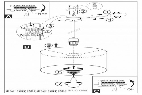 Подвесной светильник Eglo Pasteri 31574 Подвесной светильник Eglo Pasteri 31574