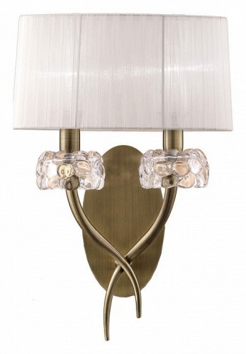 Бра Mantra Loewe Antique Brass 4734 Бра Mantra Loewe Antique Brass 4734