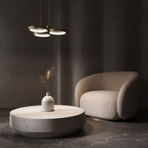 Подвесной светильник Eurosvet Crespella 90034/3 золото