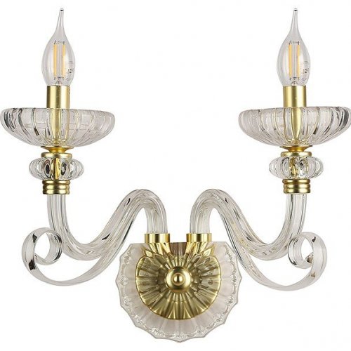 Бра Newport ANNETTE 8622/A mat.soft gold clear