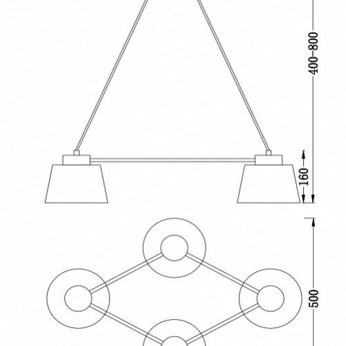 Подвесная люстра Freya Barbara FR5004PL-04CH Подвесная люстра Freya Barbara FR5004PL-04CH