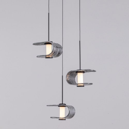 Подвесной светильник DeLight Collection MD24020901 MD24020901-3A black/smoky