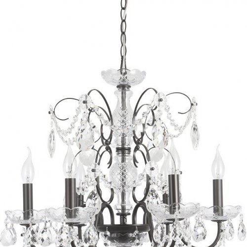 Подвесная люстра Crystal Lux Odelis SP6 Brown