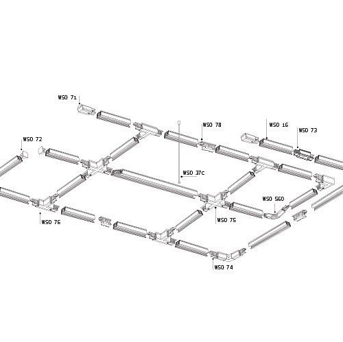 Трековый светильник Italline M03-092 white