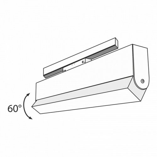 Трековый светильник Maytoni Track lamps TR013-2-20W3K-B Трековый светильник Maytoni Track lamps TR013-2-20W3K-B