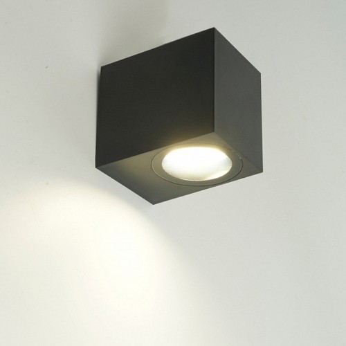 Светильник садово-парковый Feron.ONE DH050-P,на стену, GU10 220-240V, черный пластик 51544 Светильник садово-парковый Feron.ONE DH050-P,на стену, GU10 220-240V, черный пластик 51544