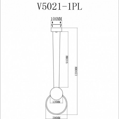 Подвесной светодиодный светильник Moderli Store V5021-1PL
