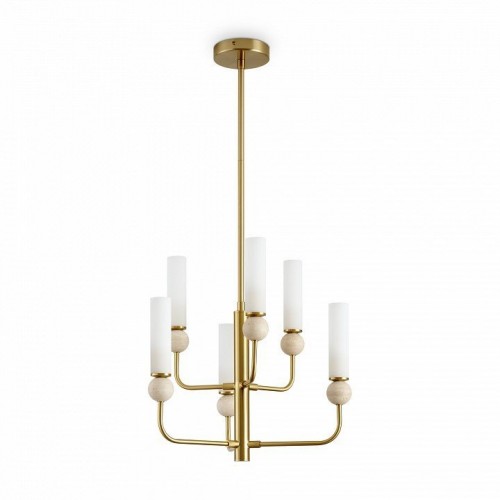 Потолочная люстра Freya Sunspot FR5482CL-06BS1 Потолочная люстра Freya Sunspot FR5482CL-06BS1