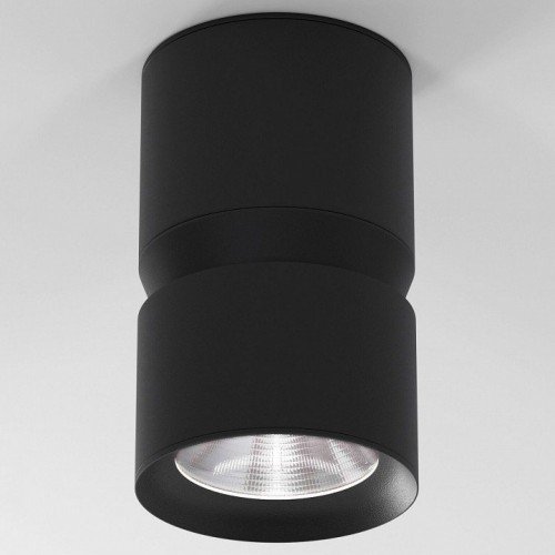 Потолочный светодиодный светильник Elektrostandard Kayo 25049/LED 12W 4000К черный a064729