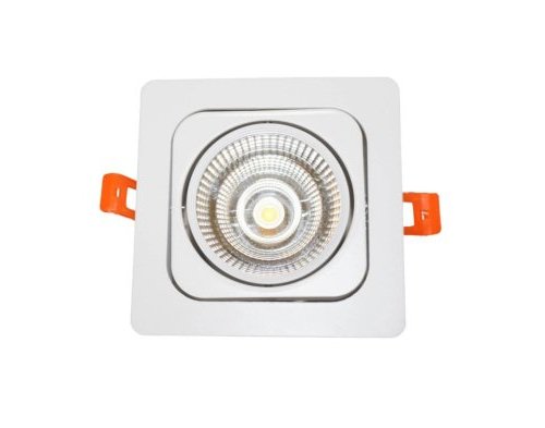 Встраиваемый светодиодный светильник Lumina Deco Fostis LDC 8065-SS-10WCOB-L120*W120 WT