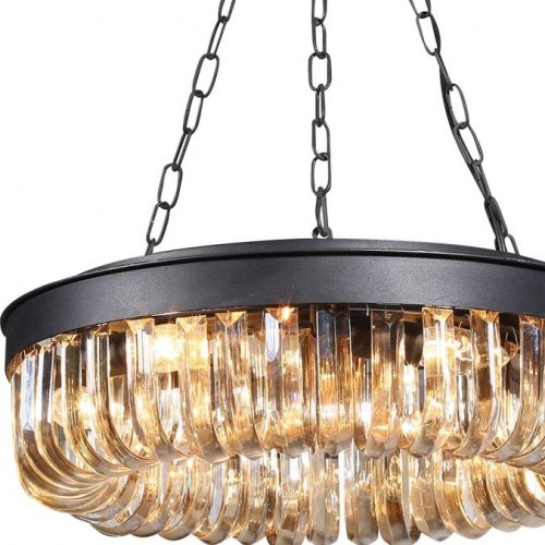 Подвесная люстра Crystal Black KR0295P-5 black Подвесная люстра Crystal Black KR0295P-5 black