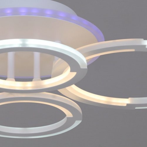 Потолочная люстра 09820-3.3-2+2A WH (RGB) Потолочная люстра 09820-3.3-2+2A WH (RGB)