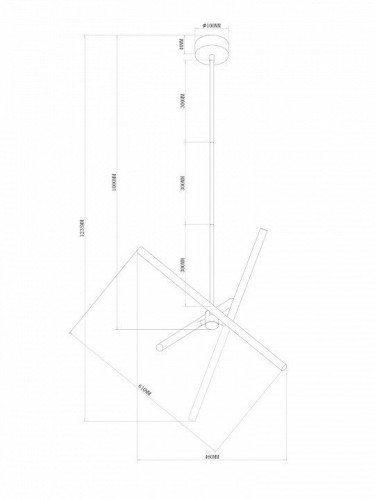 Подвесной светильник Freya Artwork FR6069PL-L65B