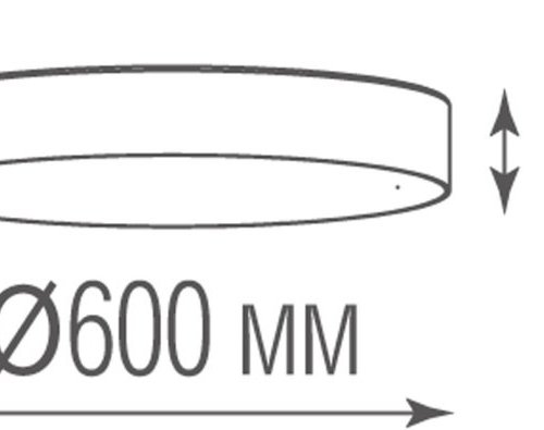 Потолочный светильник Donolux Plato C111052WN60B