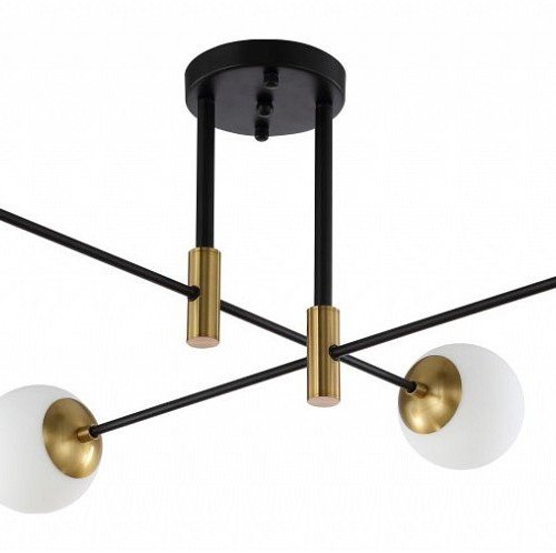 Потолочная люстра Crystal Lux FIDEL FIDEL PL4 BLACK Потолочная люстра Crystal Lux FIDEL FIDEL PL4 BLACK