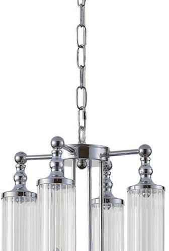 Подвесная люстра Crystal Lux TOMAS SP4 CHROME