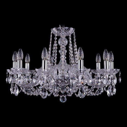 Подвесная люстра Bohemia Ivele Crystal 1402/10/240/Ni Подвесная люстра Bohemia Ivele Crystal 1402/10/240/Ni