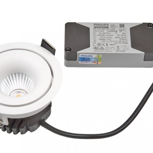 Точечный светильник Lumker MINI COMBO DL-MINI-0801-38-WH-8-WW Точечный светильник Lumker MINI COMBO DL-MINI-0801-38-WH-8-WW