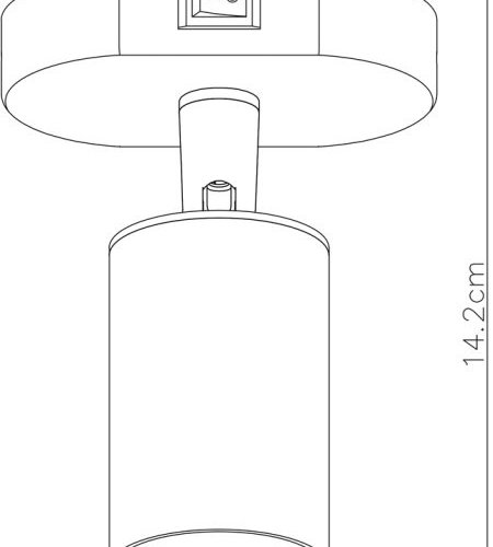 Спот Arte Lamp Aquarius A3226AP-1BK