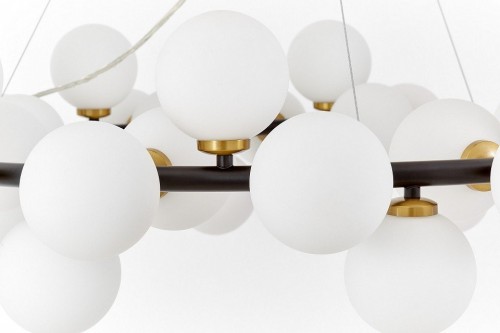 Подвесной светильник Lumina Deco Marsiada LDP 6033-40 BK+MD