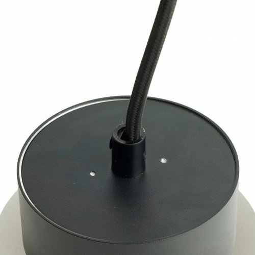 Светильник потолочный Feron Barrel HL4608 OPAL levitation 12W, 230V, GX53, черный, на подвесе 1,7 м