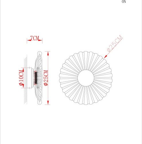 Настенный светильник Arte Lamp Cherish A2097AP-12GO Настенный светильник Arte Lamp Cherish A2097AP-12GO
