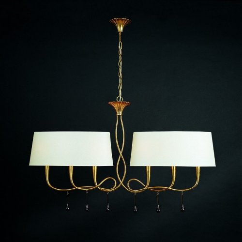 Подвесная люстра Mantra Paola Gold Painting 3541