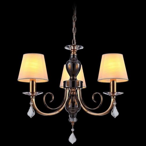 Подвесная люстра Illumico IL5272-3P-27 BK GD Подвесная люстра Illumico IL5272-3P-27 BK GD