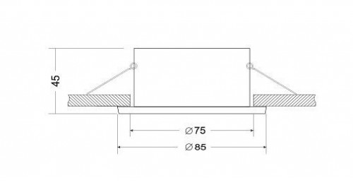 Встраиваемый светильник Maytoni Zoom DL032-2-01B Встраиваемый светильник Maytoni Zoom DL032-2-01B
