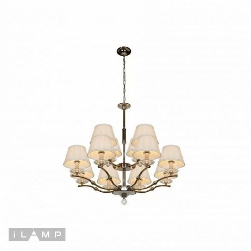 Подвесная люстра iLamp Vivaldi 85125/8+4 CR Подвесная люстра iLamp Vivaldi 85125/8+4 CR