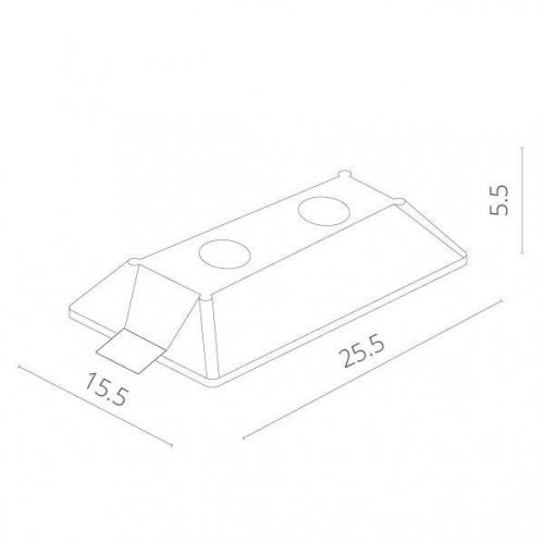 Точечный встраиваемый светильник Arte Lamp Invisible A9215PL-2WH Точечный встраиваемый светильник Arte Lamp Invisible A9215PL-2WH