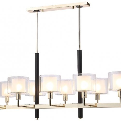 Подвесная люстра Crystal Lux Maestro SP-PL10 L1100 Gold