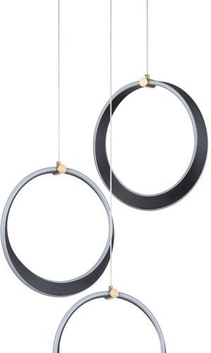 Подвесная светодиодная люстра Indigo Parade 14014/3P Black V000072L