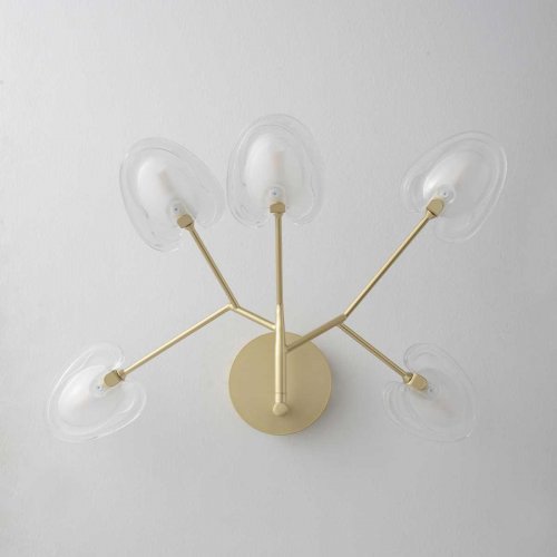 Бра Crystal Lux SOLE AP5 GOLD Бра Crystal Lux SOLE AP5 GOLD