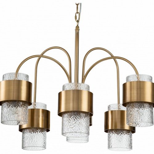 Подвесная люстра Indigo Eleganza 12019/A/6P Brass Подвесная люстра Indigo Eleganza 12019/A/6P Brass
