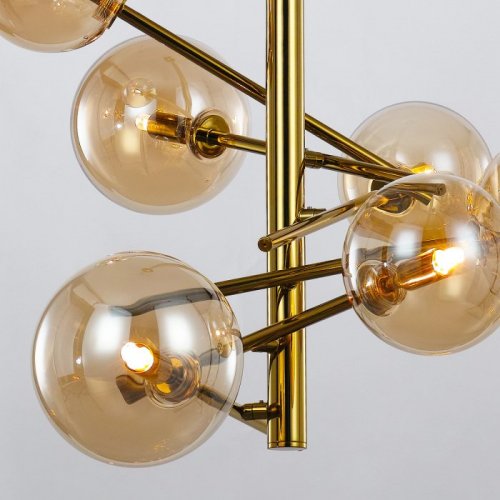 Потолочная люстра DeLight Collection Globe Mobile MX19009070-6B gold