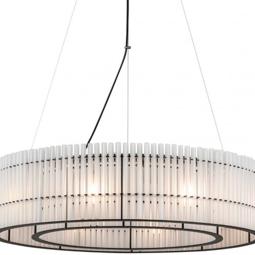 Подвесная люстра KM1293 771198 (KM1293P-8) black/frost Подвесная люстра KM1293 771198 (KM1293P-8) black/frost